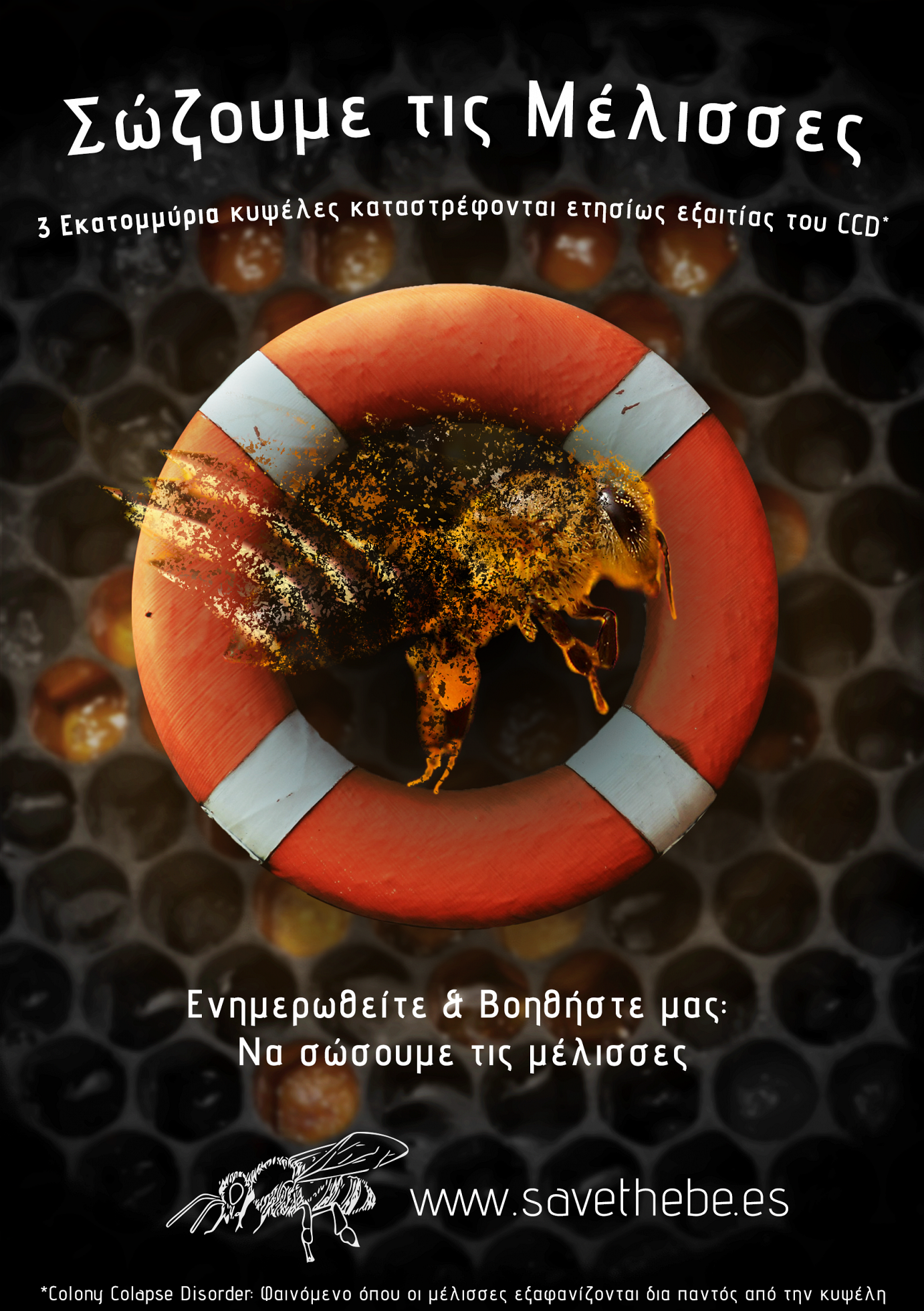 Save the Bees Leaflet Front